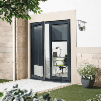 6ft Aluvu French Set Grey RH - (RAL7016)