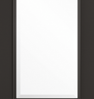 78X33 BLACK KNIGHTSBRIDGE GLAZED INTERNAL DOOR