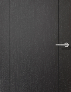 BLACK LAMINATE MONACO FIRE DOOR