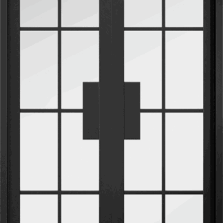 MALVERN 4' BLACK ROOM DIVIDER