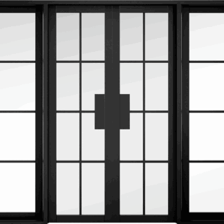 MALVERN 8' BLACK ROOM DIVIDER
