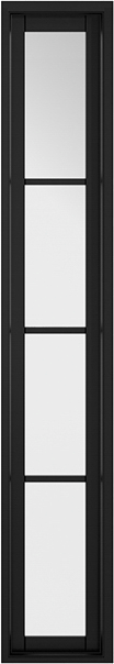 1981X292 SOHO BLACK DEMI PANEL
