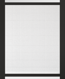 BLACK SUTTON REEDED GLAZED INTERNAL DOOR