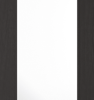 CHARCOAL BLACK DIEZ GLAZED 1L INTERNAL DOOR