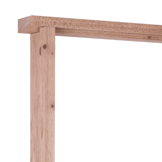 22X108 REDWOOD PAIR DOOR LINING WITH LOOSE STOPS