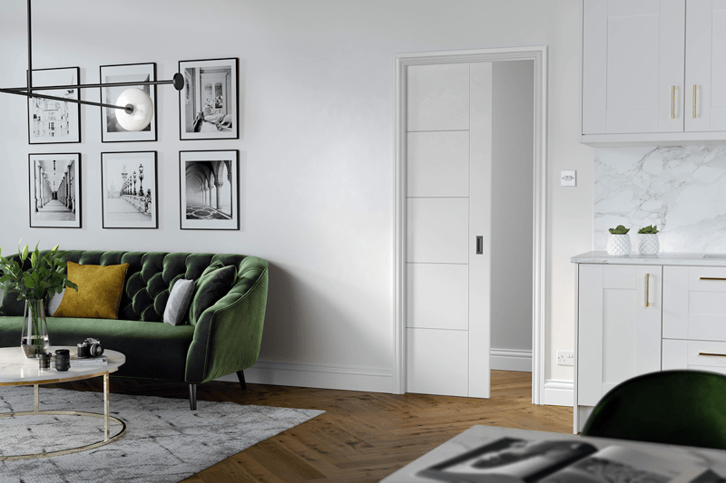 FLUSSO POCKET DOOR KIT 24" DOORS