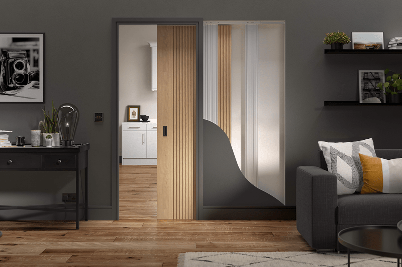 FLUSSO POCKET DOOR KIT 24" DOORS - Image 2