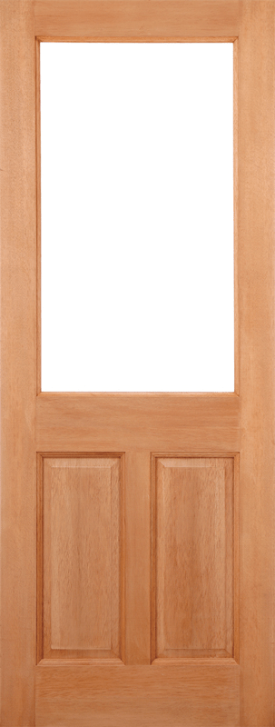78X30X44MM M&T 2XG 2P HARDWOOD WITH CLEAR DG GLASS