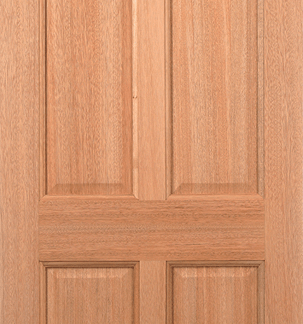 HARDWOOD CAROLINA 4P M&T EXTERNAL DOOR