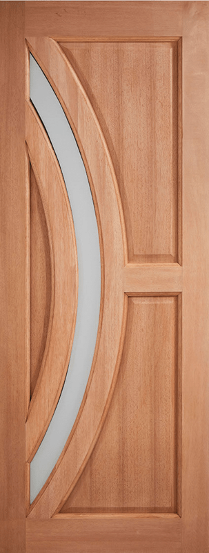 78X30X44MM M&T HARROW HARDWOOD WITH DG FROSTED GLASS EXTERNAL