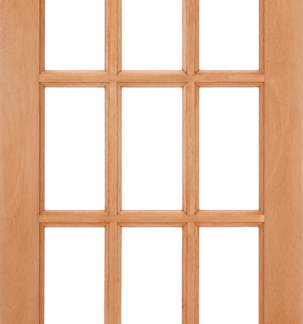 HARDWOOD SA 15L DOWELLED EXTERNAL DOOR