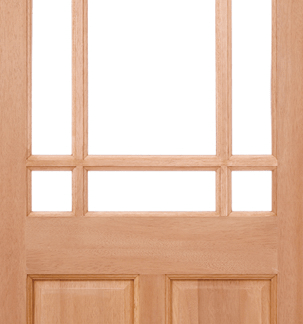 HARDWOOD WARWICK M&T EXTERNAL DOOR