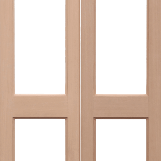 HEMLOCK UNGLAZED 2XGG PAIRS EXTERNAL DOORS