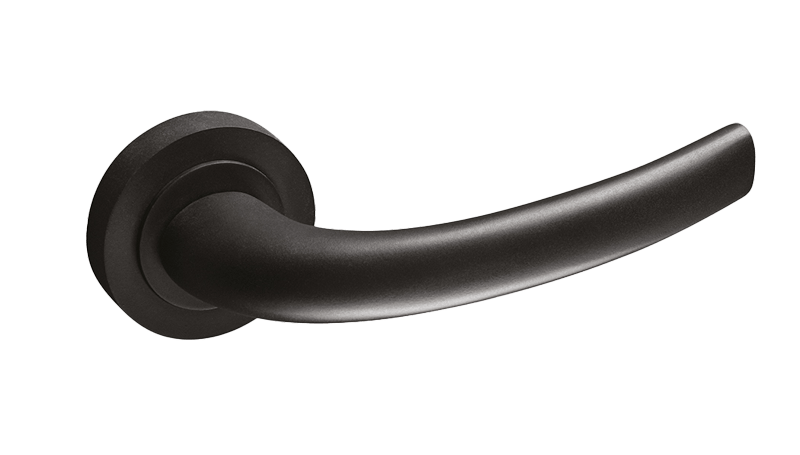 IRONMONGERY HYDRA MATT BLACK HANDLE HARDWARE PACK