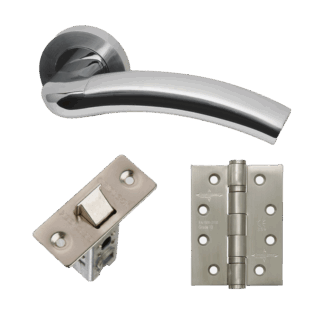 IRONMONGERY JUPITER HANDLE HARDWARE PACK