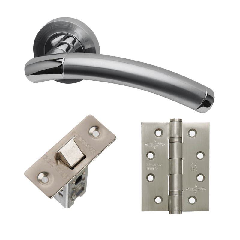 IRONMONGERY SATURN HANDLE HARDWARE PACK
