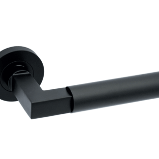 IRONMONGERY VERONA MATT BLACK HANDLE PACK