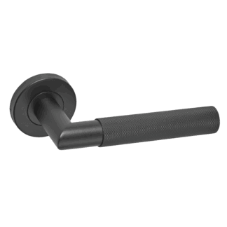 IRONMONGERY ZURICH MATT BLACK HANDLE HARDWARE PACK