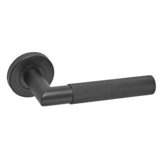IRONMONGERY ZURICH MATT BLACK HANDLE PRIVACY HARDWARE PACK