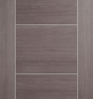 MEDIUM GREY LAMINATE VANCOUVER FIRE DOOR