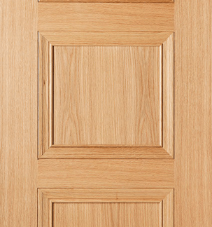 78X33 OAK AMSTERDAM 3 PANEL PREFINISHED