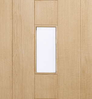 OAK COPENHAGEN GLAZED 3L EXTERNAL DOOR