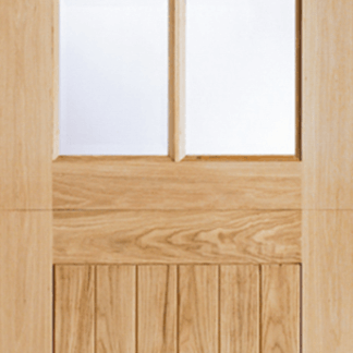 78X30X44MM OAK 4 LIGHT STABLE COTTAGE STYLE EXT