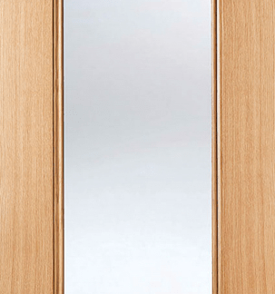 OAK EINDHOVEN GLAZED 1L INTERNAL DOOR
