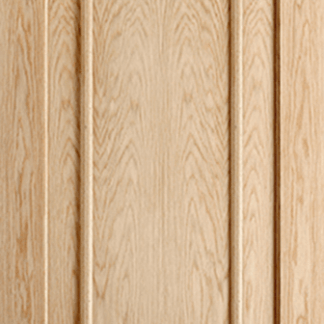 80x32 OAK LINCOLN 3 PANEL