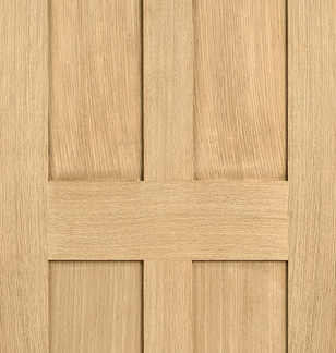 78X33X44MM OAK LONDON 4P UNFIN FD30