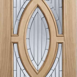 78X30 MAJESTIC OAK IG ZINC ENTRANCE DOORS