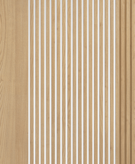 78X27 OAK MELBOURNE PREFINISHED CLEAR GLASS