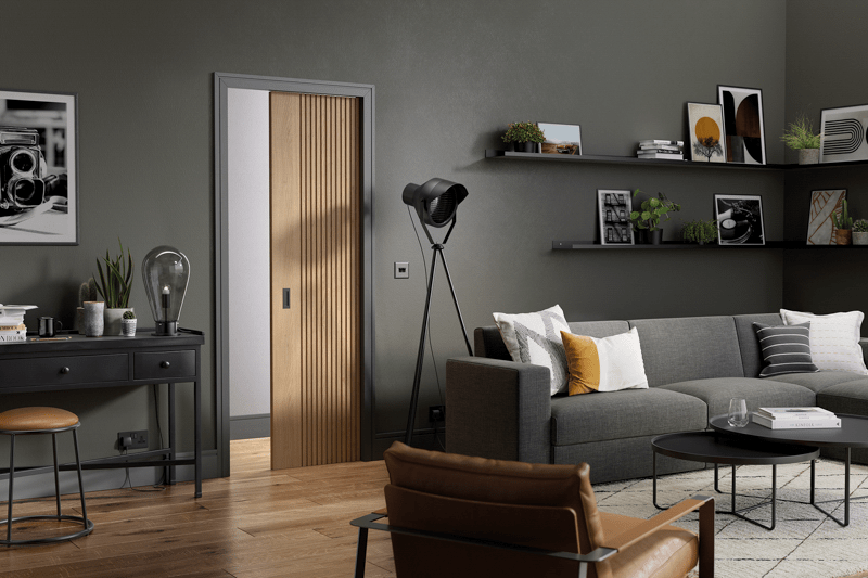 2040X626x40mm OAK MELBOURNE PREFINISHED PFIN - Image 2