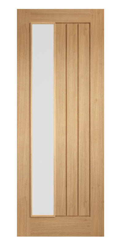 78X27x35mm OAK MEXICANO OFFSET WITH FROSTED GLASS PREFINISHED