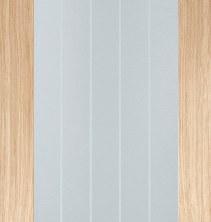 OAK MEXICANO PATTERN 10 GLAZED INTERNAL DOOR