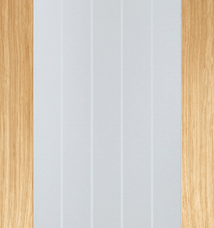 OAK MEXICANO PATTERN 10 GLAZED PRE-FINISHED FIRE DOOR