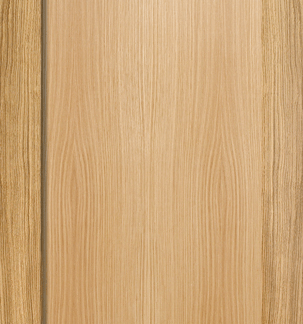 OAK PATTERN 10 ONE PANEL FIRE DOOR