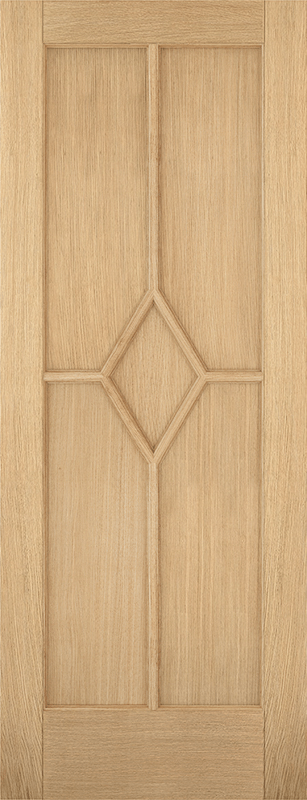 78X33X44MM REIMS (DIAMOND)5 PANEL OAK PREFINISHED FD30