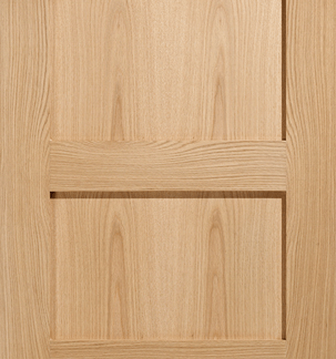 2040X626X40MM OAK SHAKER 4 PANEL PREFINISHED
