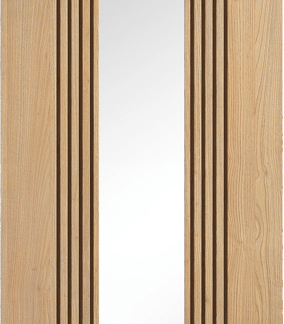 78X33 OAK SYDNEY CLEAR GLAZED PREFINISHED