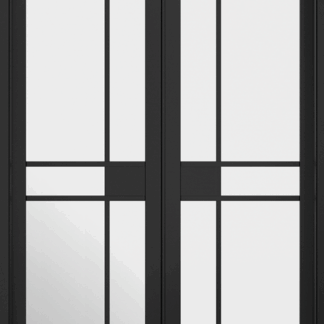 GREENWICH 4' BLACK ROOM DIVIDER