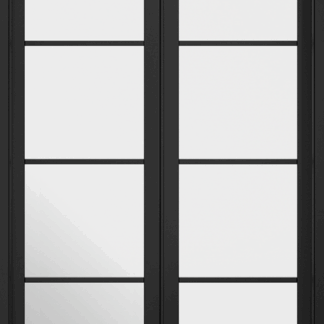 SOHO 4' BLACK ROOM DIVIDER