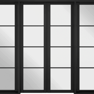 SOHO 8' BLACK ROOM DIVIDER