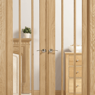 4' OAK LINCOLN ROOM DIVIDER