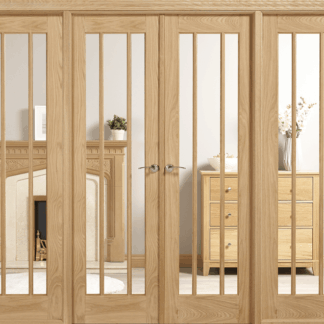8' OAK LINCOLN ROOM DIVIDER