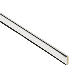 2100x20x4mm Lorient Intumescent FD30 Bladed Dual Seal (White)