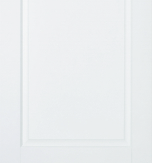 2040X626X40MM BROOKLYN 2P SOLID WHITE PRIMED