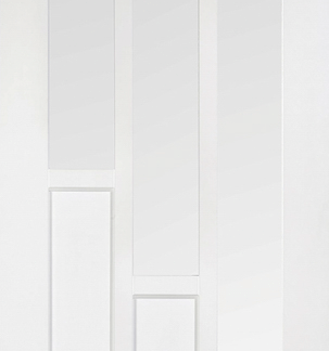 WHITE COVENTRY GLAZED 3L INTERNAL DOOR