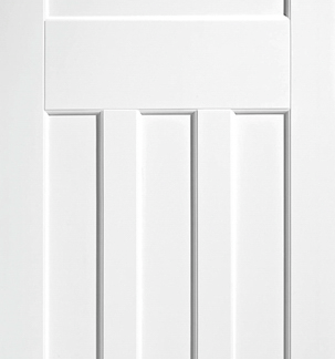 WHITE DX 30S STYLE INTERNAL FIRE DOOR