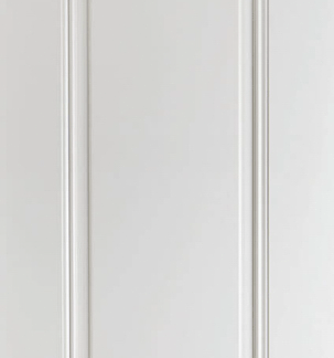 78X33 EINDHOVEN 1 PANEL WHITE PRIMED